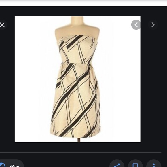 👌ANTHROPOLOGIE Girls from Savoy Strapless Dress - Picture 1 of 4